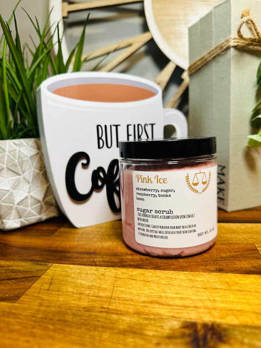 Pink Ice Scrub