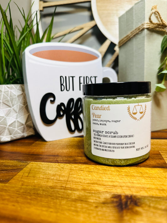 Candied Pear Scrub