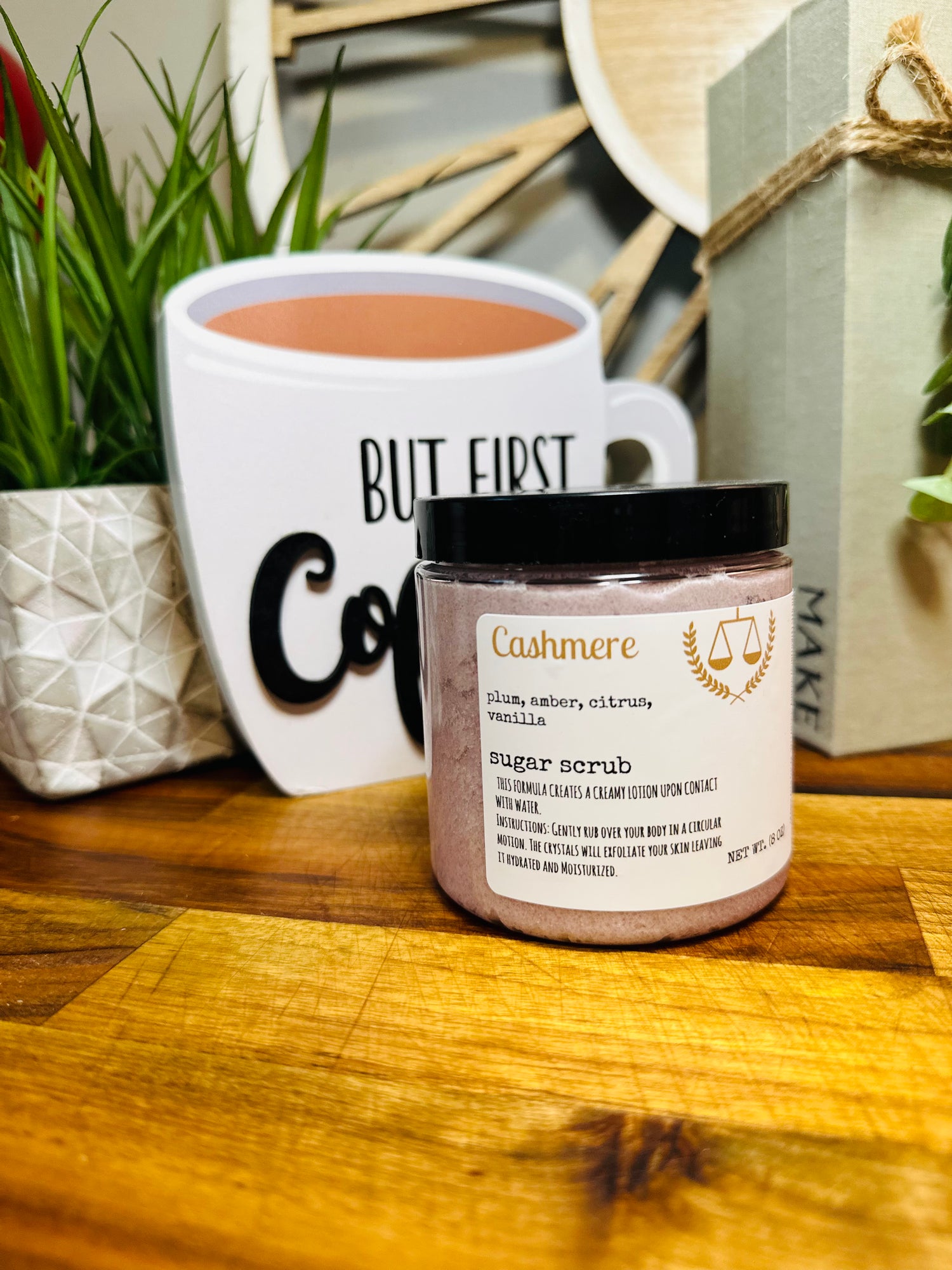 Whipped Sugar Scrubs